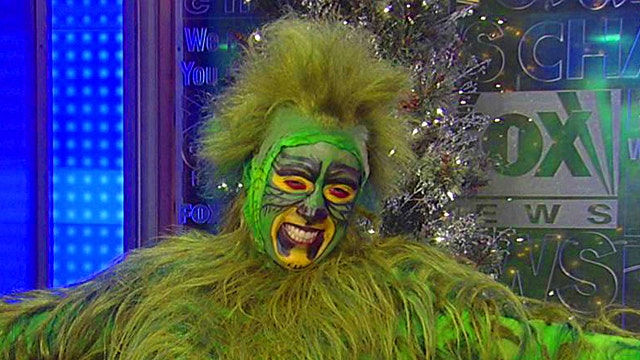 'The Grinch' hangs out on 'Fox & Friends'