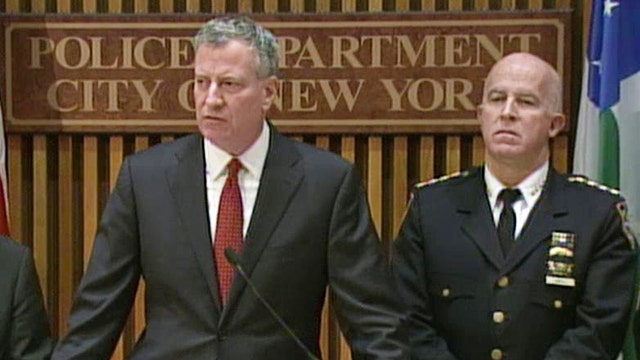 NYC Mayor: Put off protests until after funerals of officers