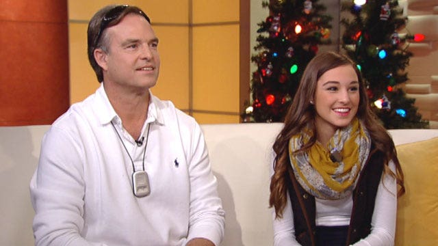 Deaf father hears daughter sing for first time