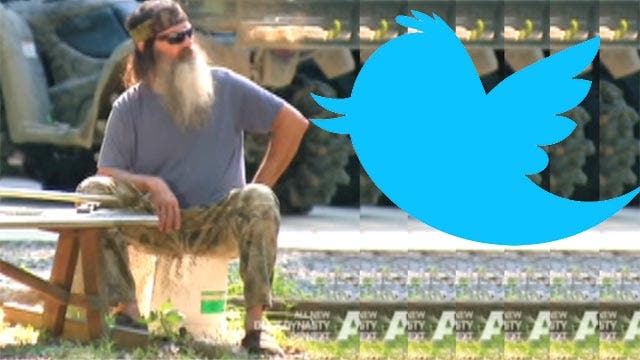 Users blocked from tweeting Phil Robertson support site link