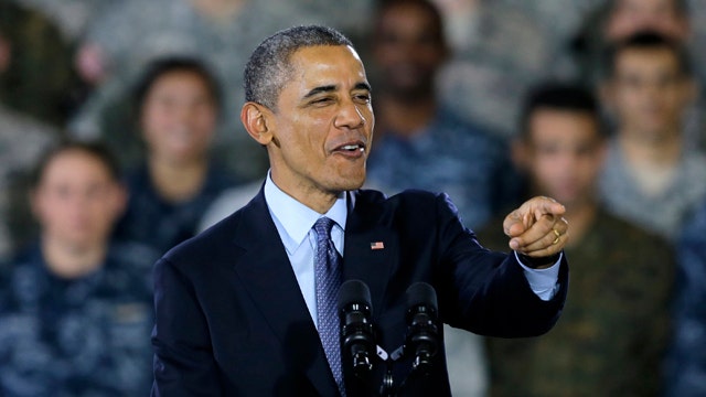 Poll: Approval of Obama among troops at 15 percent