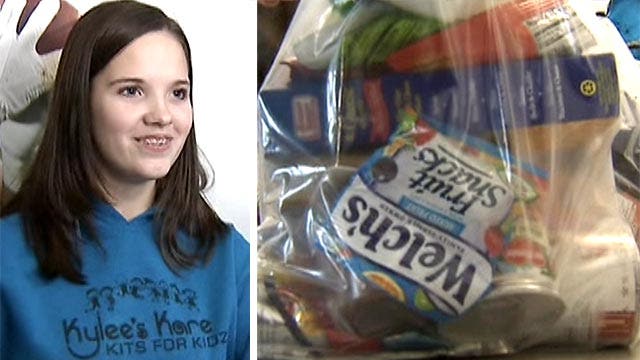 Massachusetts teen takes stand against childhood hunger