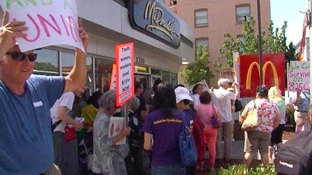 McDonalds accused of intimidating employees who protest