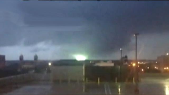 Tornado strikes Alabama school being used as shelter