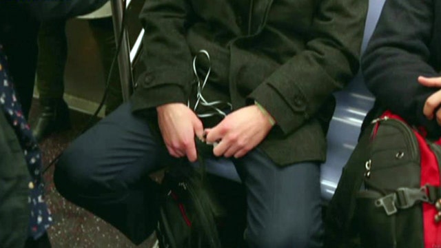 'Manspreading' bad manners or should subway riders relax?