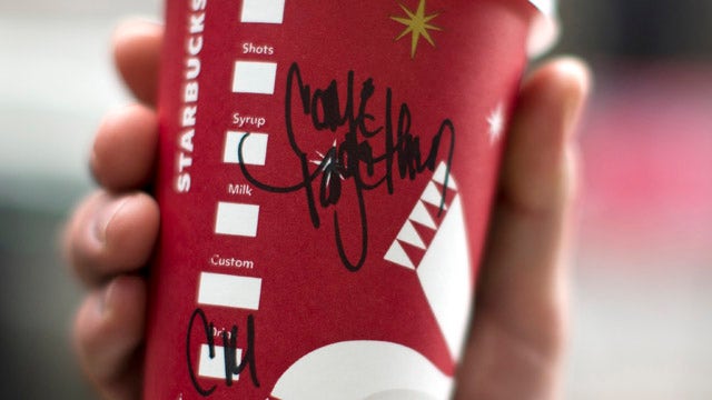Starbucks wants Congress to 'come together'