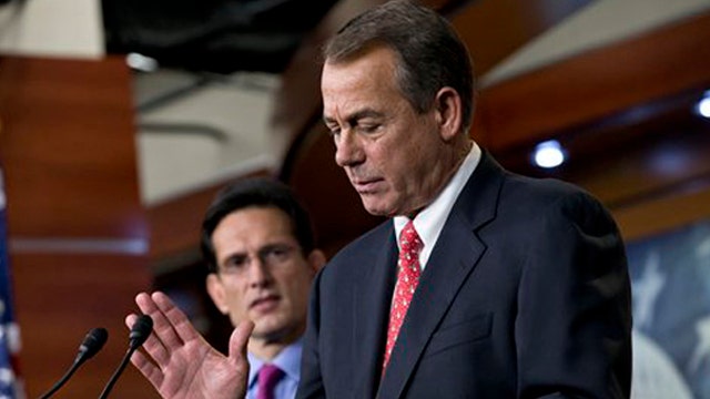 House Gop Say Senate Must Act First On Fiscal Cliff Deal Fox News Video 7558