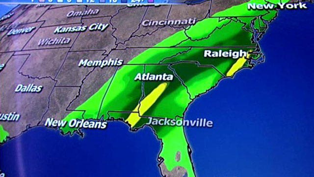 National forecast for Friday, December 27