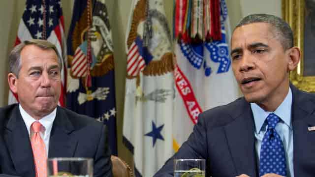 Obama, congressional leaders hold 'fiscal cliff' meetings
