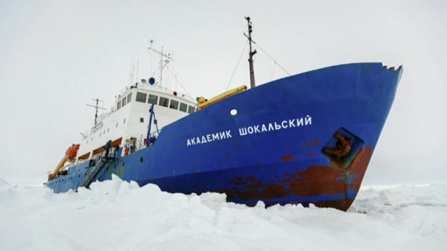 Second icebreaker ship on its way to trapped research vessel