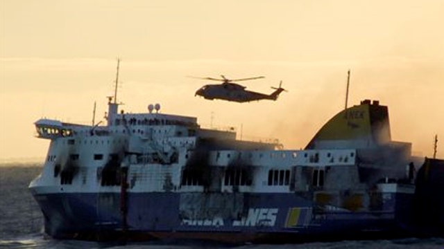 Eight dead, over 400 rescued from ferry fire in Adriatic Sea