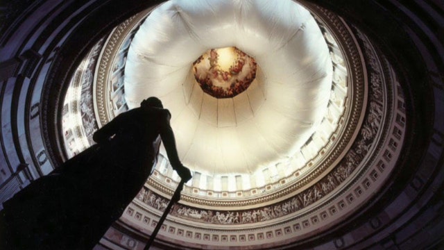 US Capitol building undergoing major restoration project