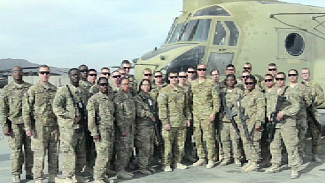 Jon Scott's son gives New Year's shout-out from Afghanistan