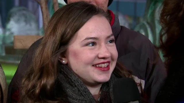 Helping a courageous 14-year-old's New Year's wish come true