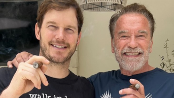 Chris Pratt explains why having Arnold Schwarzenegger as his father-in-law is a 'blessing'