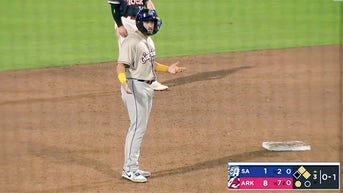 MLB prospect reacts in shock to being traded in the middle of game