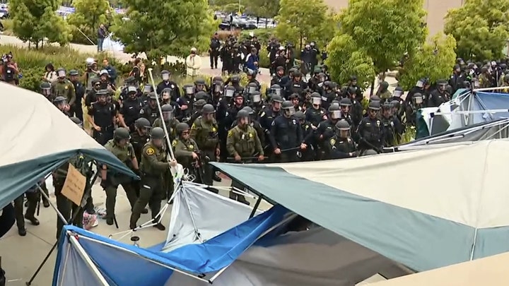 'Shelter in place' ordered as hundreds of anti-Israel rebels swarm campus buildings