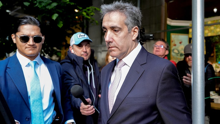 'Convicted liar' Michael Cohen looks 'visibly nervous' on the witness stand