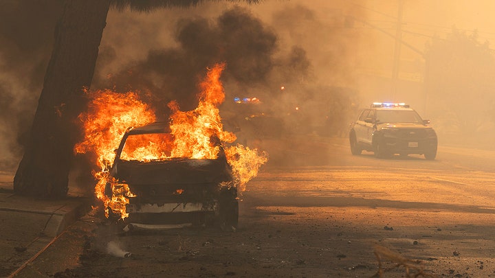 Los Angeles declares state of emergency as wildfire forces tens of thousands of residents to flee - Fox News