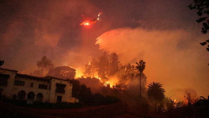 helicopter pouring water - Fox News