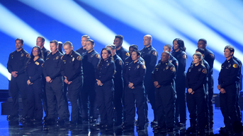 Group with blue background - Fox News