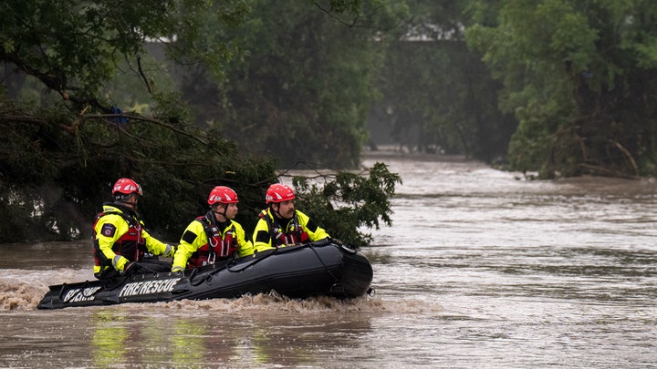 rescuers in boat - 91