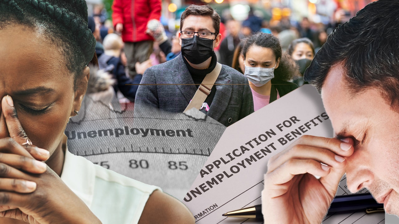 Unemployment benefits scene