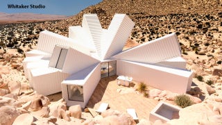 Starburst house made from shipping containers in Joshua Tree selling for $3.5M