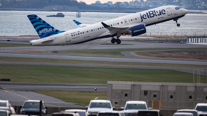Plane aborts takeoff at crowded airport after another plane starts crossing runway