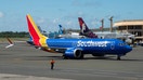 A Southwest Airlines Boeing 737 Max 8 arrives at Daniel K. Inouye International Airport on Jan. 20, 2024, in Honolulu, Hawaii.