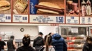 Prepared food for sale at a Costco store in Teterboro, New Jersey, US, on Wednesday, Feb. 28, 2024. Costco Wholesale Corp. is scheduled to release earnings figures on March 7. Photographer: Stephanie Keith/Bloomberg via Getty Images
