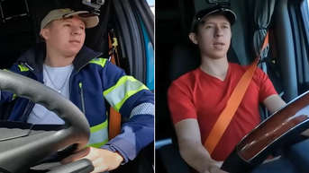Young trucker argues industry is great alternative to a 4-year college degree