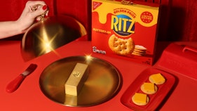 Ritz butters up fans with limited-edition flavor,
gold bar contest