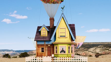 Airbnb's "The Up House" launched on the platform Wednesday.
