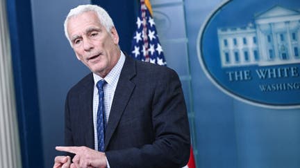 Jared Bernstein, a member of the Council of Economic Advisers to US President Biden, speaks during a press briefing with White House Press Secretary Karine Jean-Pierre at the White House in Washington, DC, on July 18, 2022.