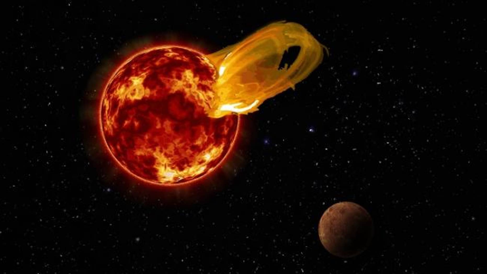 rogue star caused massive threat to earth