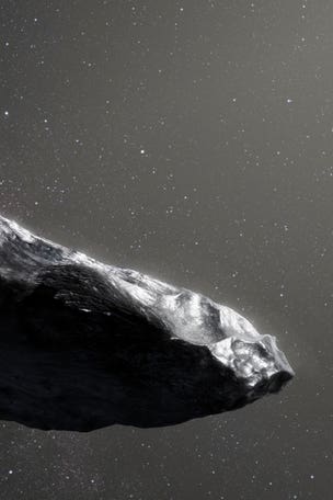 Mysterious interstellar object slammed into Earth