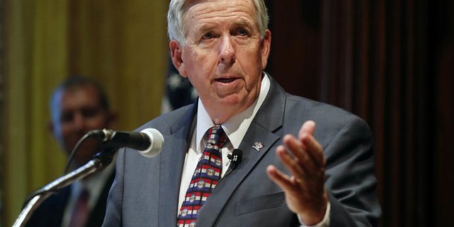 Missouri Gov. Gov. Mike Parson, a Republican. (Associated Press)