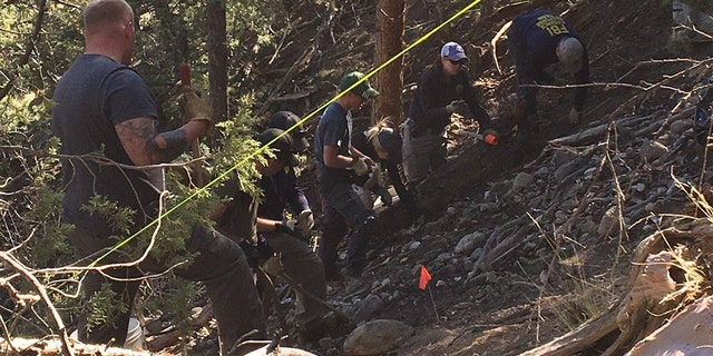 The remains believed to belong to Beverly England were found after five days of research.