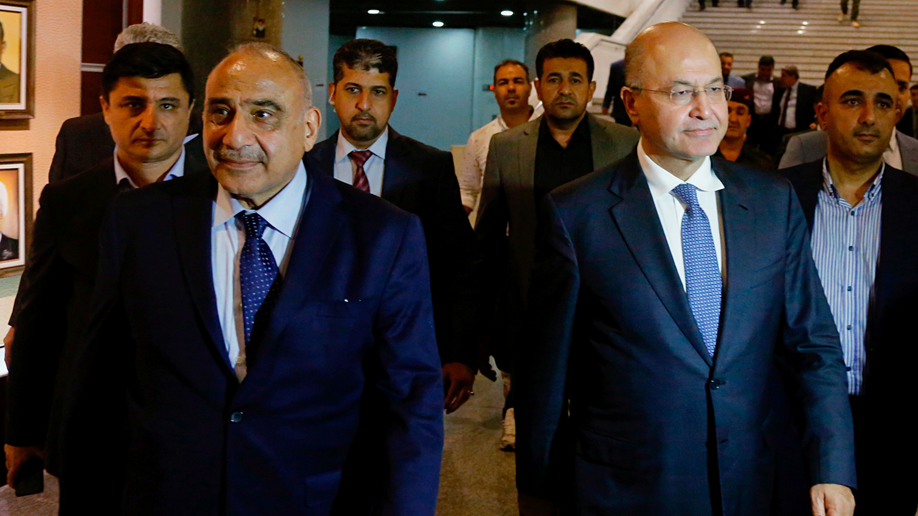 Iraqi President Salih names Adel Abdul Mahdi PM-designate: lawmakers
