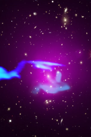 Star Trek Enterprise in space