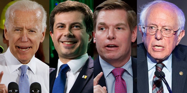 The yawning age gap emerging in the Democratic 2020 field could force primary voters to choose between the party's old and new guards. Former Vice President Joe Biden is 76. Mayor Pete Buttigieg is 37. Rep. Eric Swalwell is 38. Sen. Bernie Sanders of Vermont is 77.