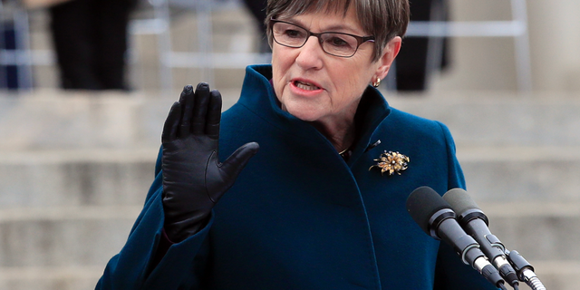 Kansas Gov. Laura Kelly, a Democrat. (Associated Press)