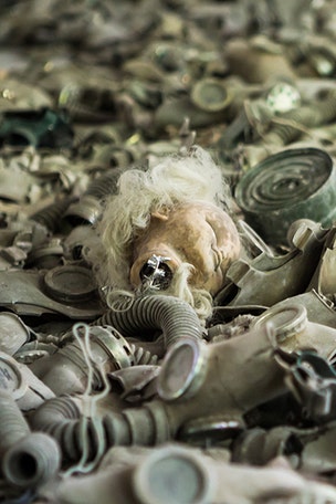 Haunting images emerge from Chernobyl