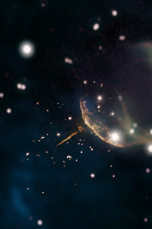 Spinning star hurtles through space HOW fast?