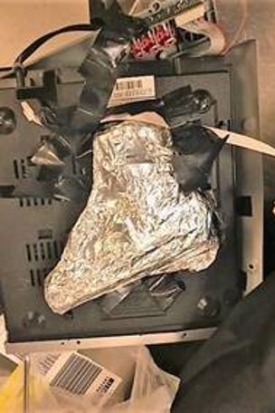 TSA makes shocking find inside DVD player