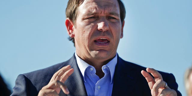 Florida Gov. Ron DeSantis speaks at news conference in Fort Lauderdale, Fla., Jan. 29, 2019. (Associated Press)