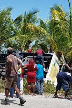 Tour bus tragedy: Cruise passengers critically injured