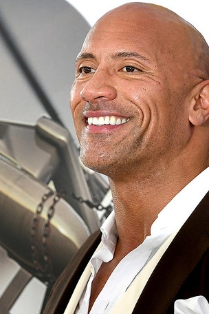 'The Rock' flaunts 'porn stache'