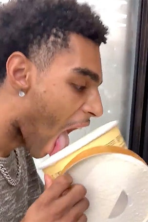 Another Blue Bell ice cream licker